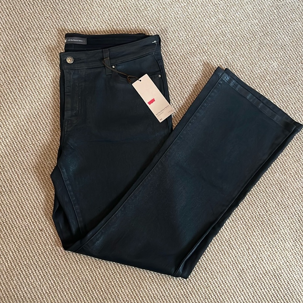 NWT Levi’s Women’s Mid Rise Bootcut Skinny Black Jeans Size 14